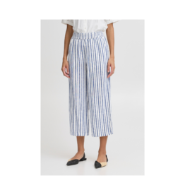 b.young Falakka Crop Pant in Marshmallow Stripe by b.young