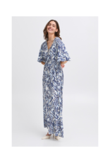 b.young Joella Maxi Dress in Blue Paisley by b.young
