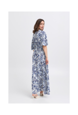 b.young Joella Maxi Dress in Blue Paisley by b.young