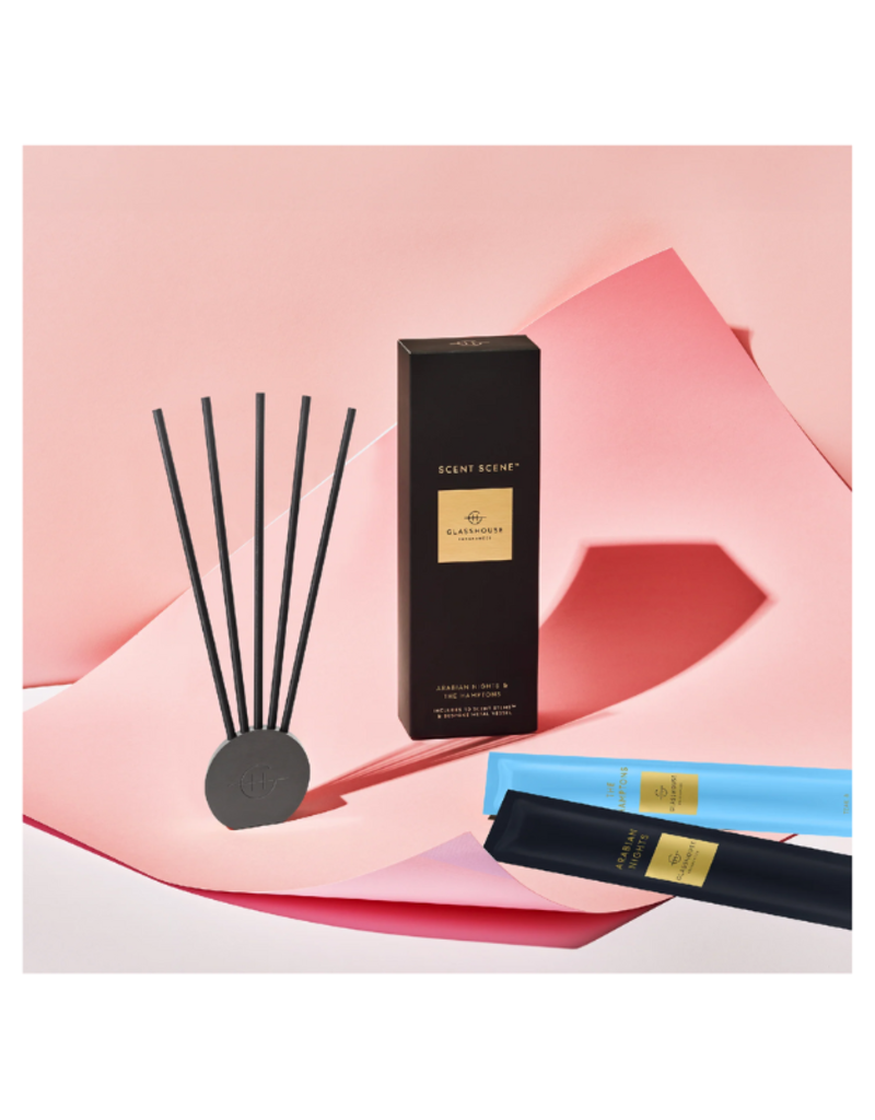 Glasshouse Fragrances Black Scent Scene Duo The Hamptons & Arabian Nights by Glasshouse Fragrances