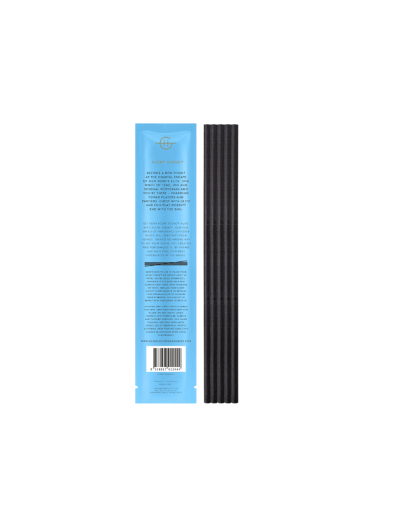 Glasshouse Fragrances The Hamptons Replacement Scent Stems by Glasshouse Fragrances