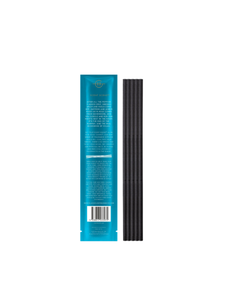 Glasshouse Fragrances Midnight in Milan Replacement Scent Stems by Glasshouse Fragrances