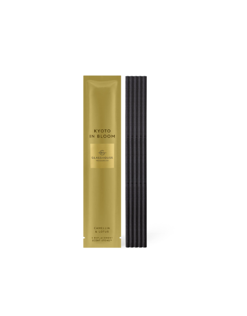 Glasshouse Fragrances Kyoto in Bloom Replacement Scent Stems by Glasshouse Fragrances