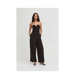 ICHI Quanda Jumpsuit in Black by ICHI