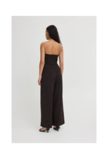 ICHI Quanda Jumpsuit in Black by ICHI