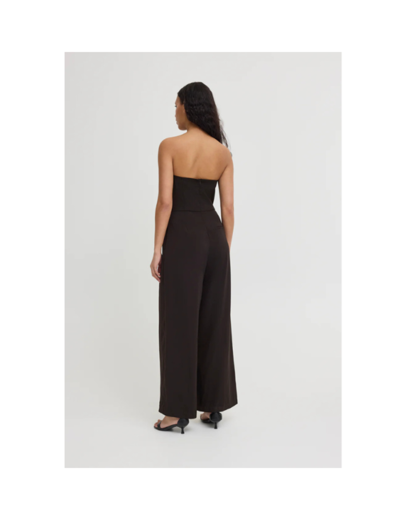 ICHI Quanda Jumpsuit in Black by ICHI