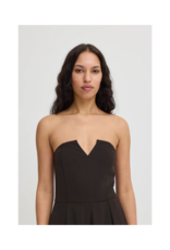 ICHI Quanda Jumpsuit in Black by ICHI
