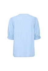 b.young Kosmo Shirt in Light Blue Denim by b.young