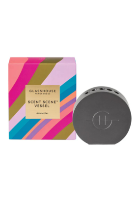 Glasshouse Fragrances Scent Scene Metal Vessel in Gunmetal by Glasshouse Fragrances