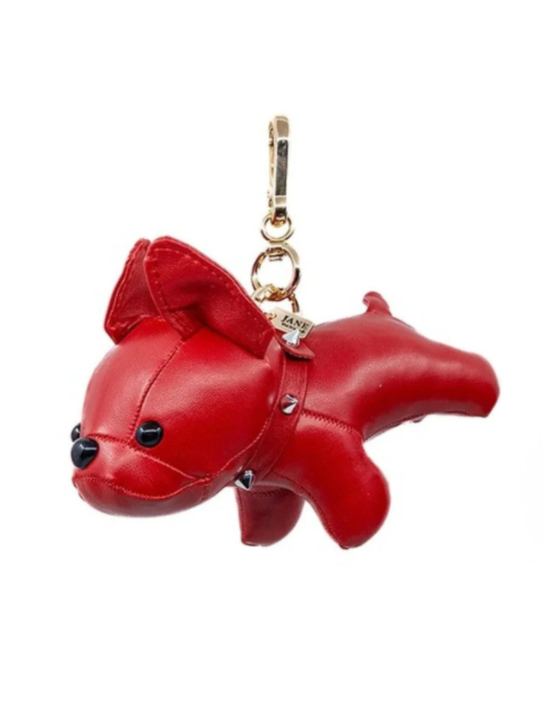 Jane The Brand The Buffy Bag Charm  - Red Bulldog