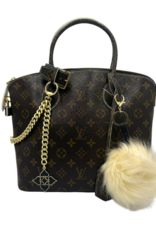 Jane The Brand The Buffy Bag Charm  - Cream Pom + Cord