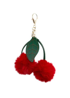 Jane The Brand The Rachel Bag Charm - Red Cherries