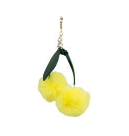 Jane The Brand The Rachel Bag Charm - Yellow Cherries
