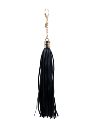 Jane The Brand The Phoebe Bag Charm  - Black Tassel