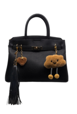 Jane The Brand The Phoebe Bag Charm  - Black Tassel