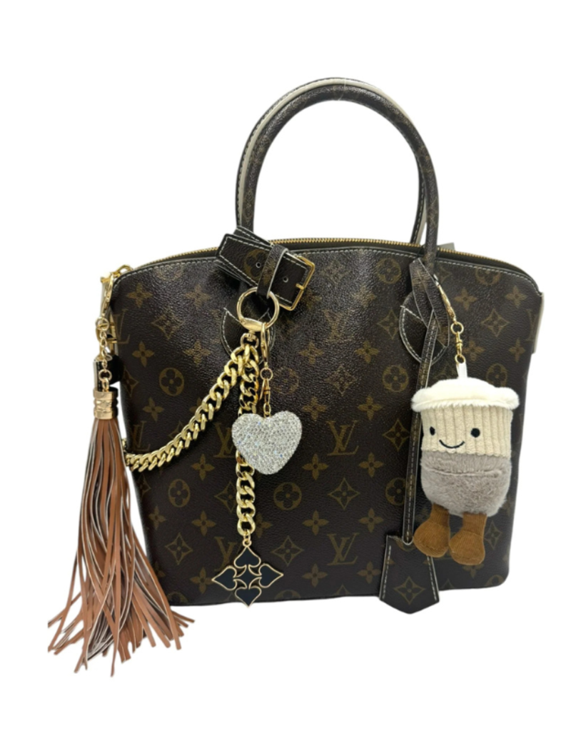 Jane The Brand The Phoebe Bag Charm  - Brown Tassel