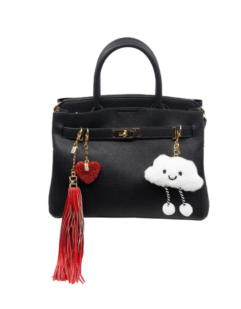 Jane The Brand The Phoebe Bag Charm  - Red Tassel