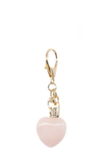 Jane The Brand The Dellacort Bag Charm  - Mini Birkin Putty + Heart