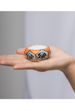 Orange Tealight Holder