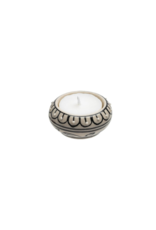 Black Scallops Tealight Holder