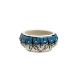Blue & Yellow Tealight Holder