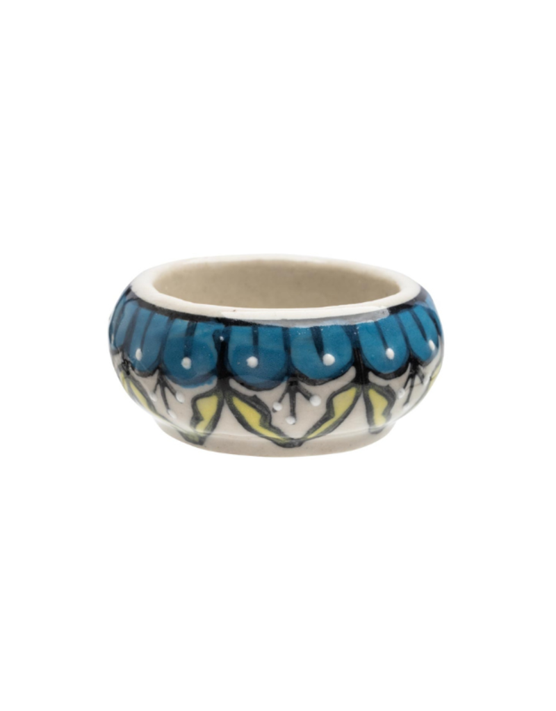 Blue & Yellow Tealight Holder