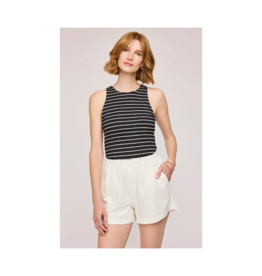 Gentle Fawn Eton Tank in Black Stripe by Gentle Fawn