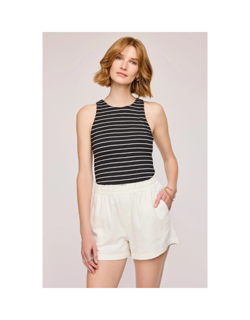 Gentle Fawn Eton Tank in Black Stripe by Gentle Fawn