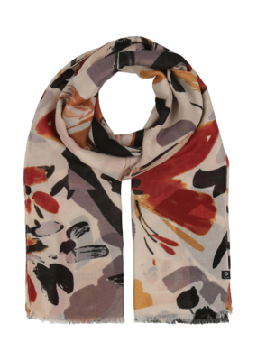 v. Fraas Wild Flower Scarf in Cashew by Fraas