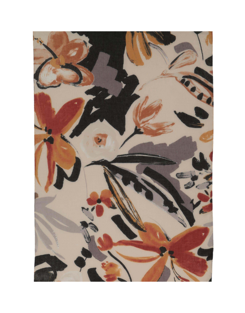 v. Fraas Wild Flower Scarf in Cashew by Fraas