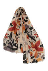v. Fraas Wild Flower Scarf in Cashew by Fraas