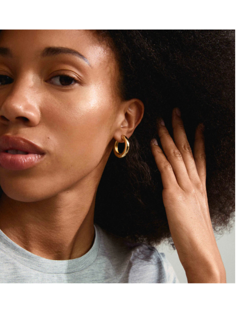 PILGRIM Marlo Earrings in Gold by Pilgrim