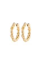 PILGRIM Tide Hoop Earrings in Gold by Pilgrim