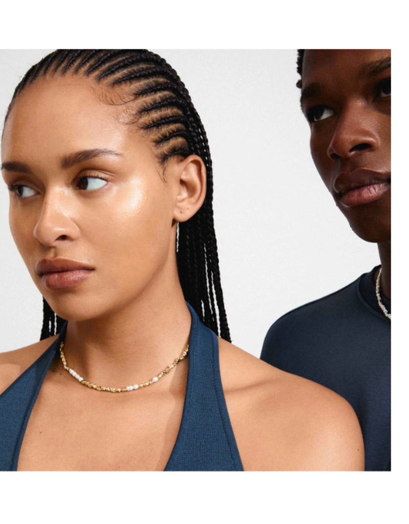 PILGRIM Tide Necklace in Gold by Pilgrim