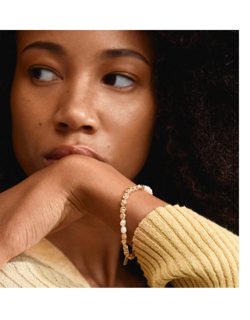 PILGRIM Tide Bracelet in Gold by Pilgrim