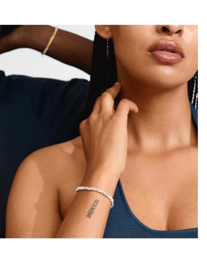 PILGRIM Tide Bracelet in Silver by Pilgrim