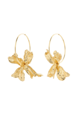 PILGRIM Dream Hoop Earrings in Gold by Pilgrim
