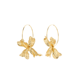 PILGRIM Dream Hoop Earrings in Gold by Pilgrim