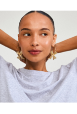 PILGRIM Dream Hoop Earrings in Gold by Pilgrim