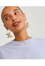 PILGRIM Dream Hoop Earrings in Gold by Pilgrim