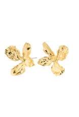 PILGRIM Dream Stud Earrings in Gold by Pilgrim