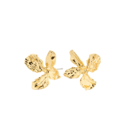PILGRIM Dream Stud Earrings in Gold by Pilgrim
