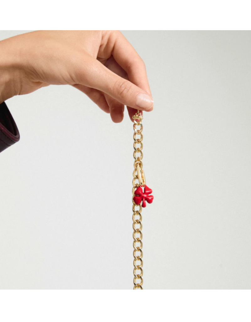 PILGRIM Gold Clover Charm by Pilgrim