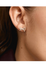 PILGRIM Catharina Earrings in Silver by Pilgrim