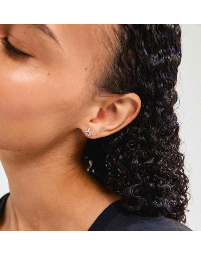 PILGRIM Lysandra Earrings in Silver by Pilgrim