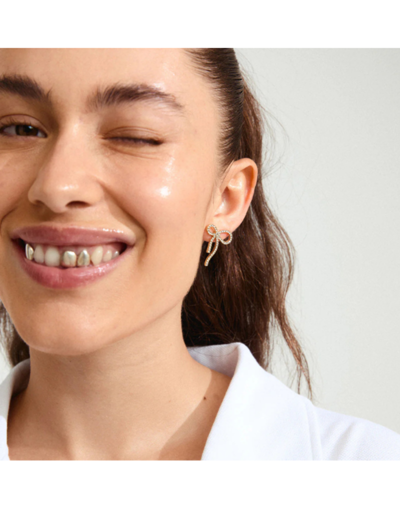 PILGRIM Jolanta Earrings in Gold by Pilgrim