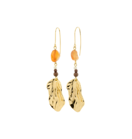 PILGRIM Eclipse Earrings in Gold by Pilgrim