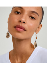PILGRIM Eclipse Earrings in Gold by Pilgrim