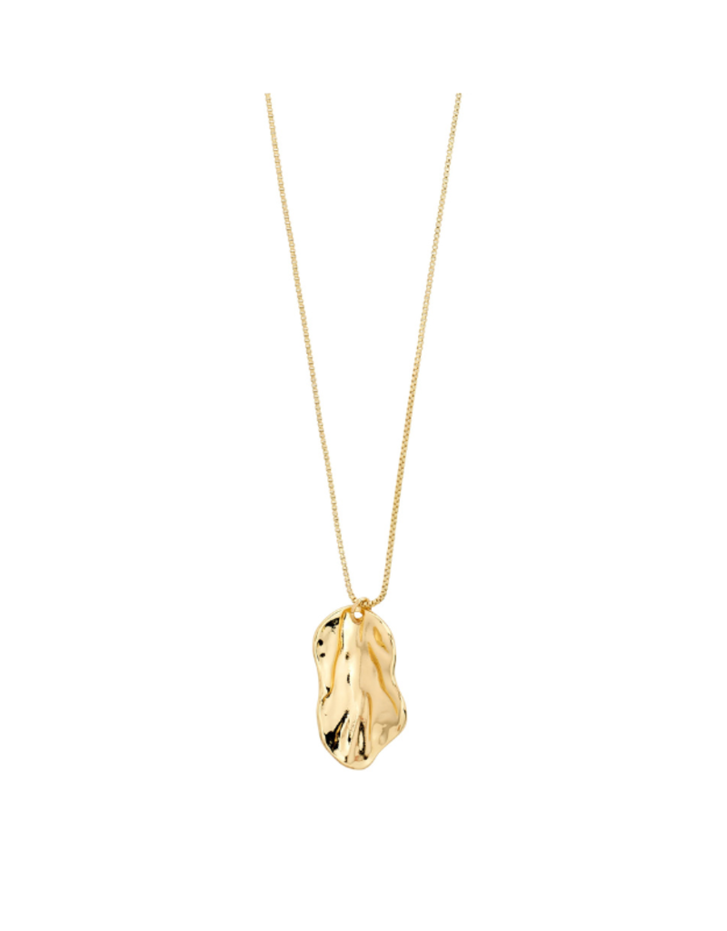 PILGRIM Eclipse Necklace in Gold by Pilgrim