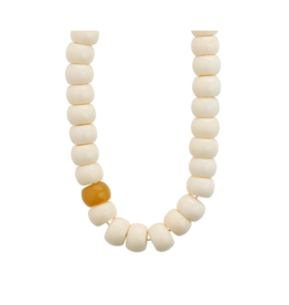 PILGRIM Eclipse Necklace in White Silver by Pilgrim
